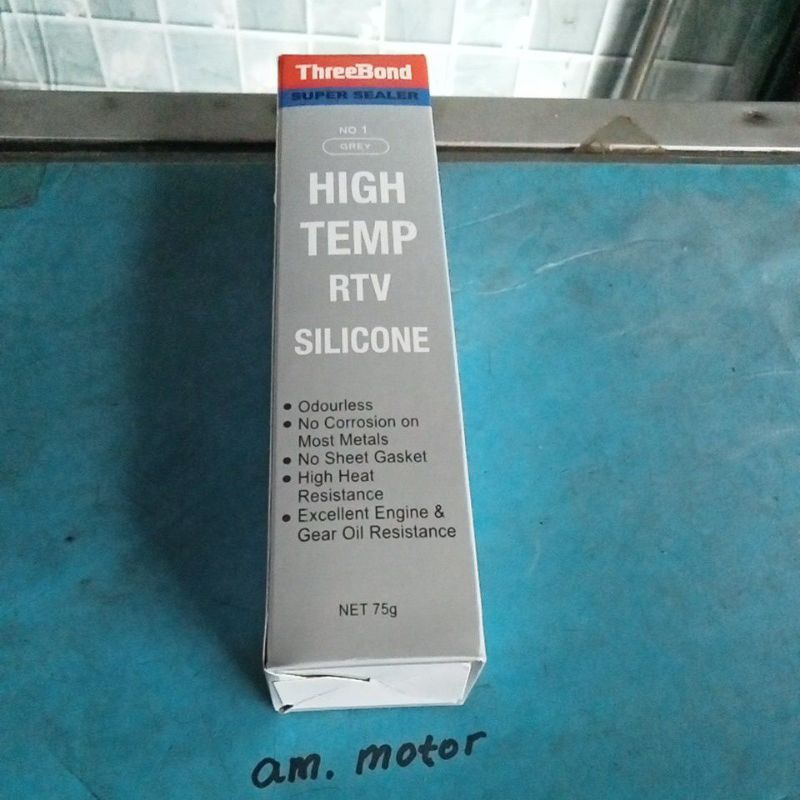 lem paking rtv super Sealer 75 GRAM , besar tribon, threebond ORI 100%