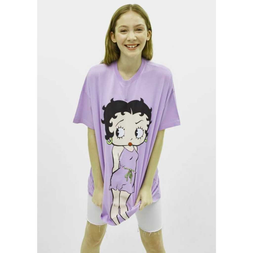 kaos betty bo*ps lucu / atasan wanita / kaos disney / zra x disney / baju animasy