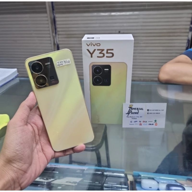 vivo y35 8/128 resmi second