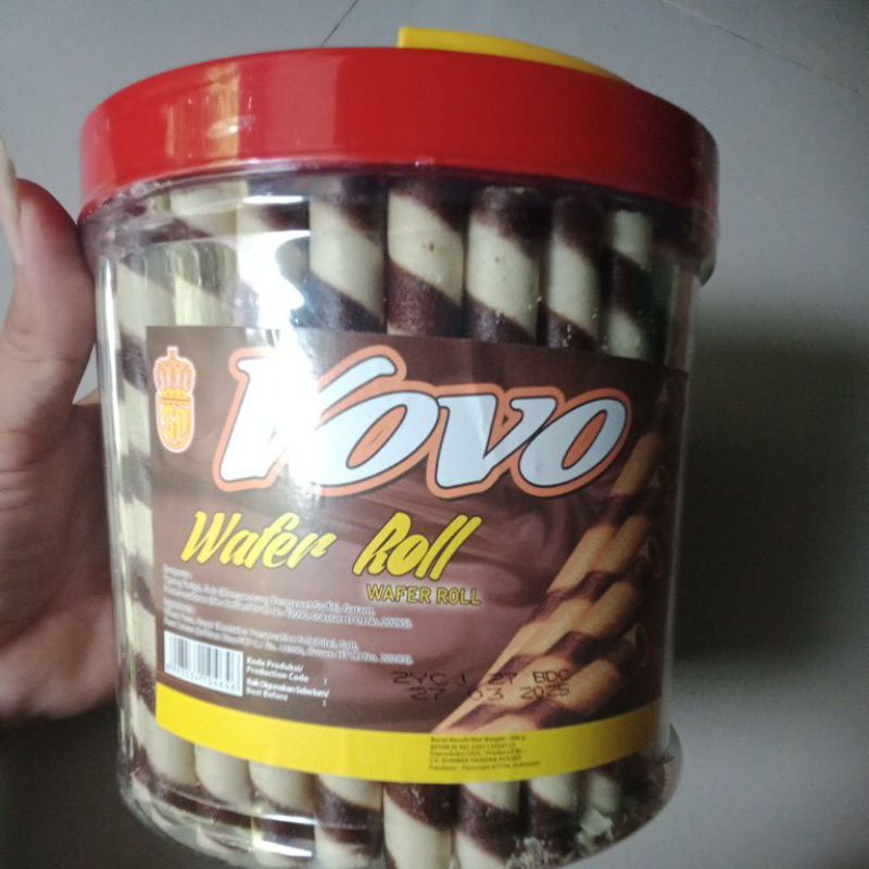 

wafer roll Vovo murah