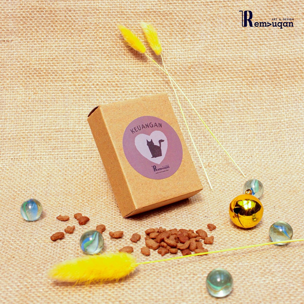 

Remvuqan KEUANGAN Sticker Pack Koleksi Stiker Kucing untuk Scrapbook, Bujo/Buku Journal, Journaling