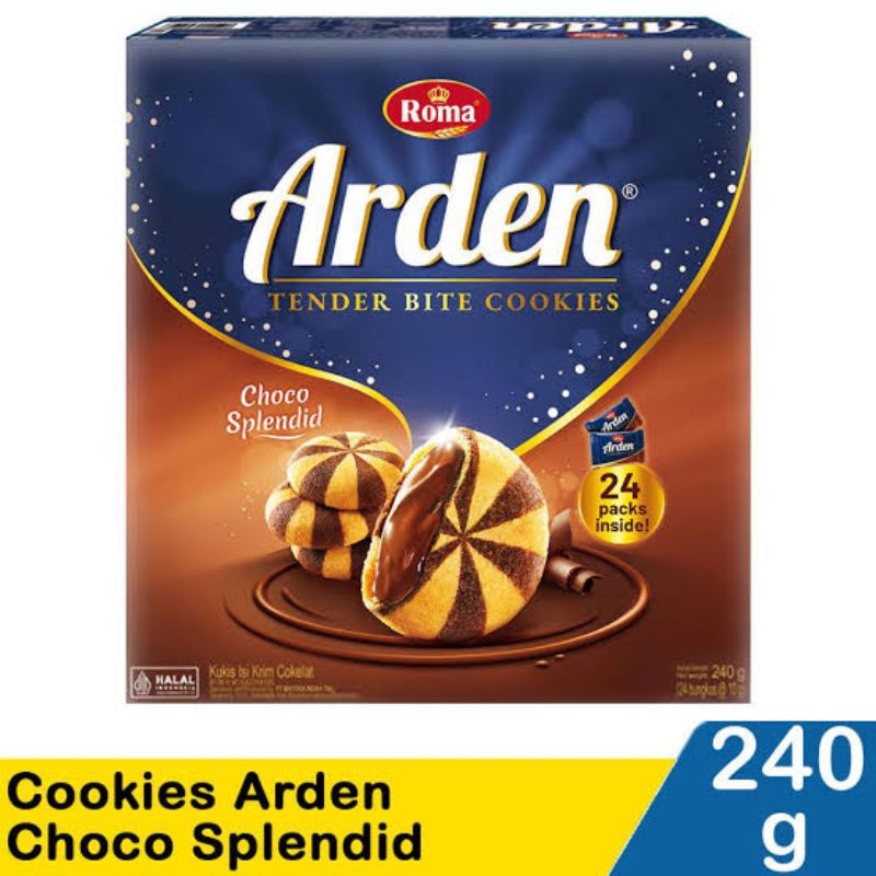

Roma Arden 1 BOX Choco Splendid Biskuit Coklat