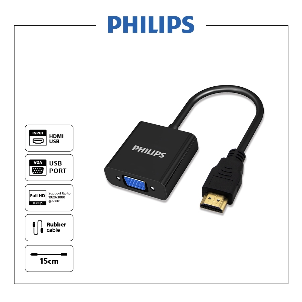 Philips SWA3090 HDMI to VGA Adapter