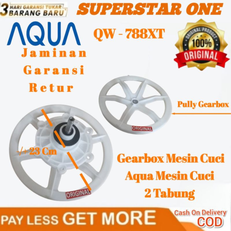Gearbox Mesin Cuci Aqua Mesin Cuci 2 Tabung QW - 788XT
