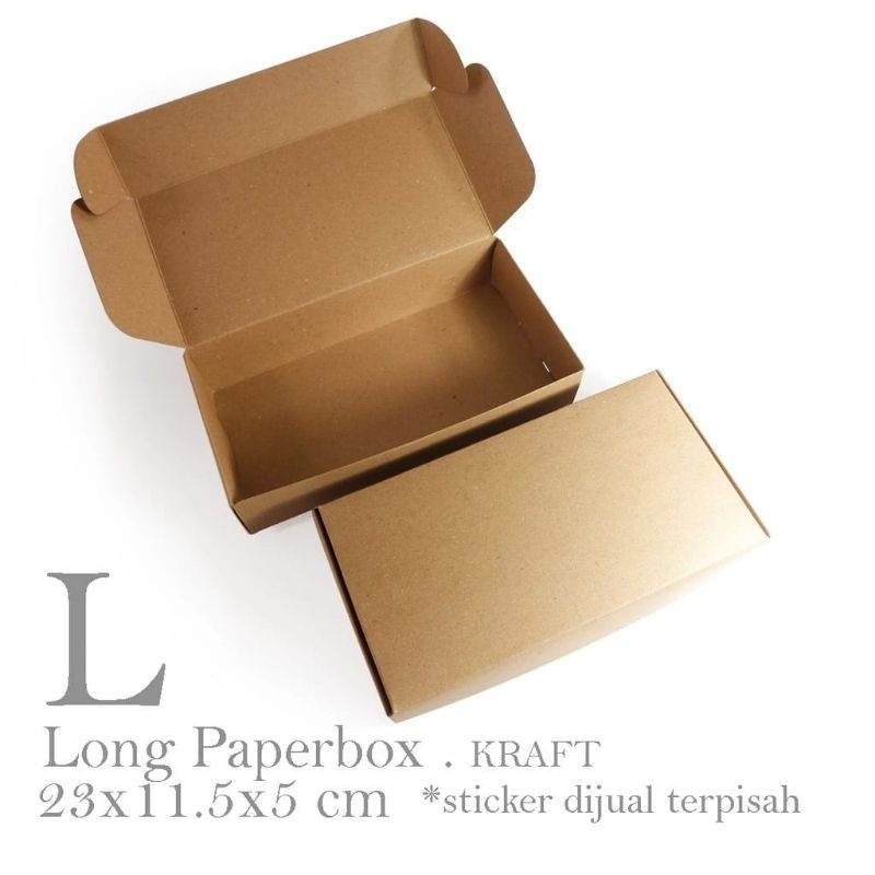 

Box Persegi Panjang 23x11.5x5 cm/rectangular gift box/rectangle giftbox/kotak kado coklat polos/kotak hadiah persegi panjang