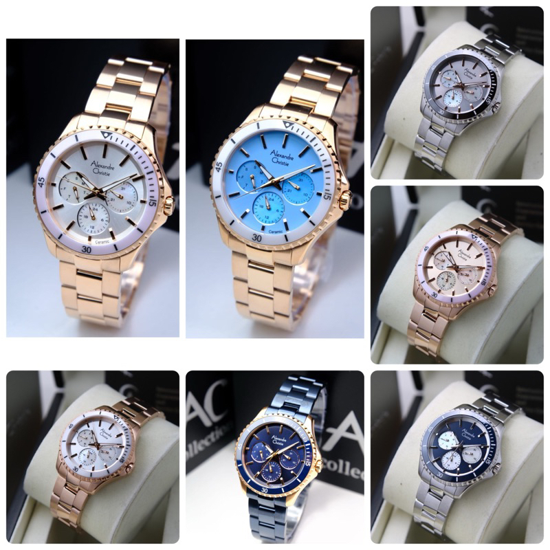 Jam Tangan Wanita Alexandre Christie Ac2a54 Ac 2a54