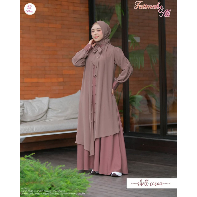 Gamis FATIMAH dres by fauz hijab