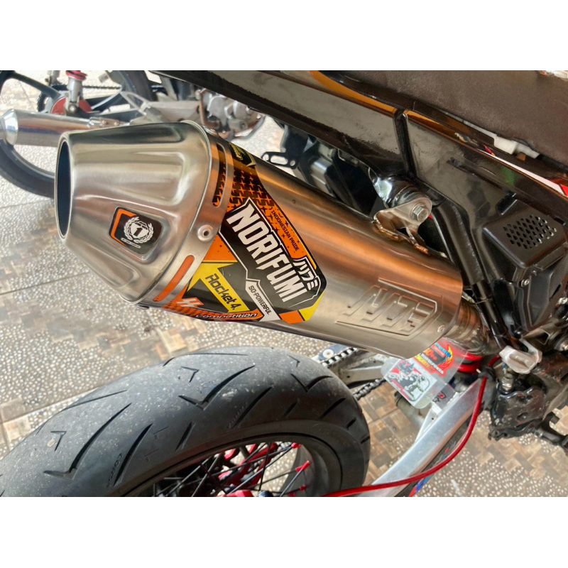 Norifumi Rocket 4 kompetisi original second mulus