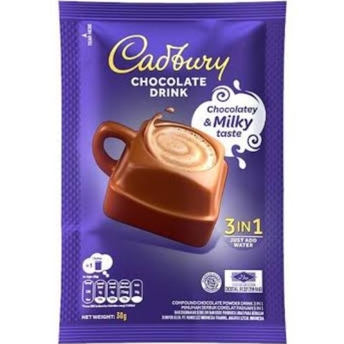 

Cadbury Chocolate Drink 3in1 Sachet 30 Gr