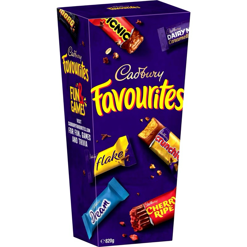 

Cadbury Favourites Boxed Chocolate 820g - Australia