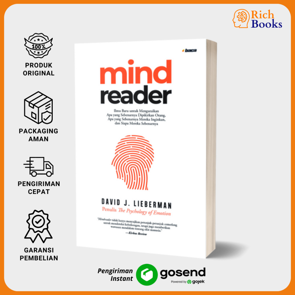 Buku Mindreader - David J. Lieberman