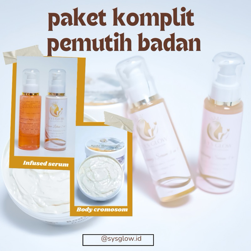 pemutih badan infus serum dan Hb cromosom
