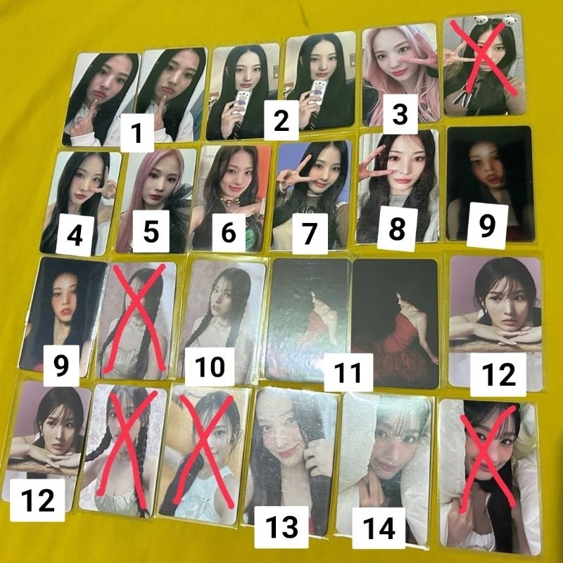 PC PHOTOCARD JINI JINNI ALBUM POB BENE EVERLINE DEBUT 1ST MINI ALBUM ENTWURF MAKESTAR SEASON'S GREET