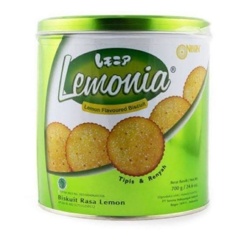 Nissin lemonia bisc kaleng