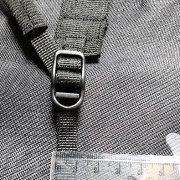 Ladderlock - ring tangga tas tali webbing 1cm 1,5cm