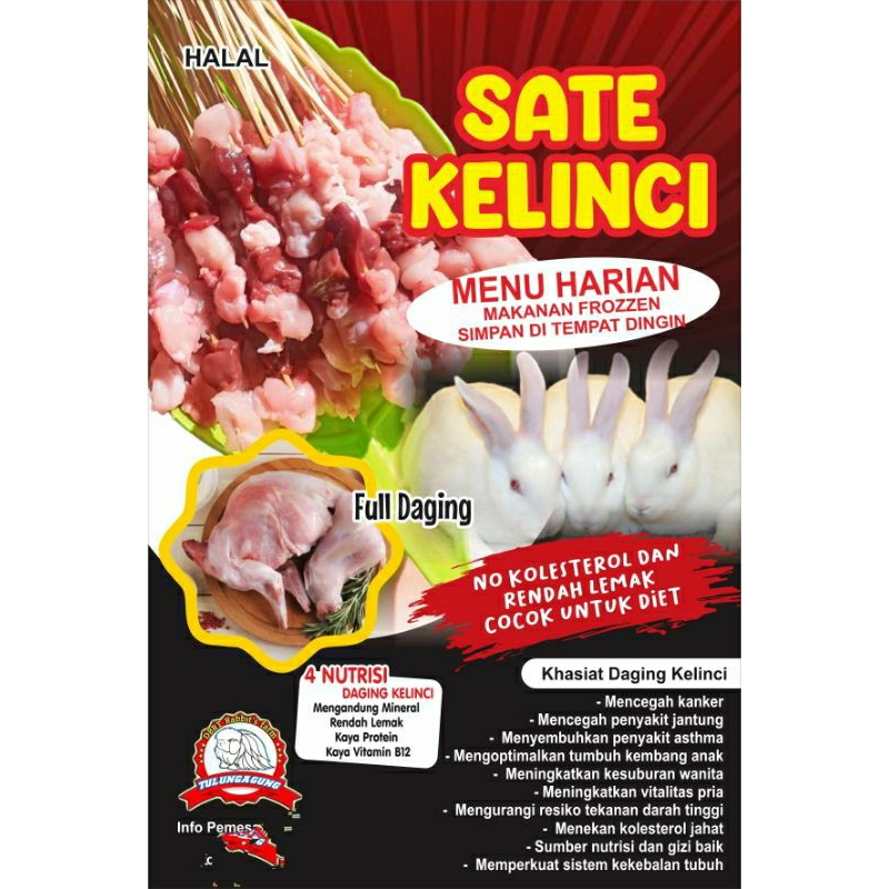 

Sate Kelinci homemade tulungagung