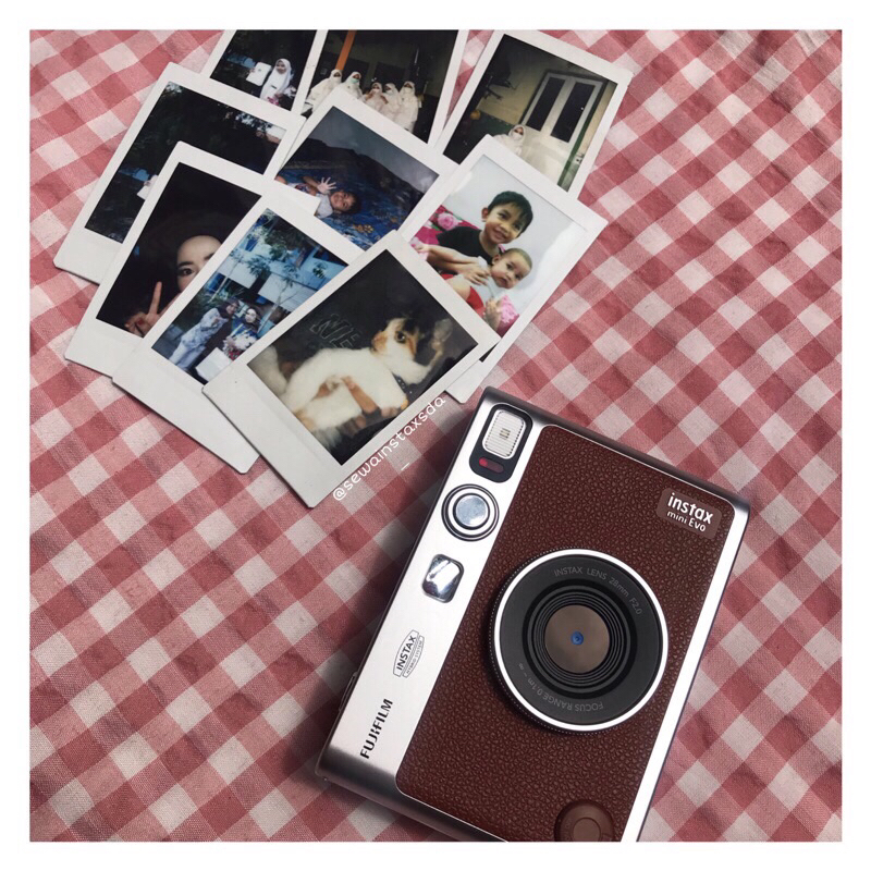 (My Instax)(baca deskripsi ya kak ) LANGSUNG JADI (NON COD) Cetak Foto polaroid Instax Mini || PRONT