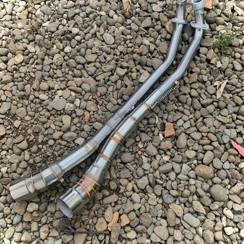 Pipa leheran bebek Knalpot racing ORI MGZ Exhaust inlet 50 untuk sumpra vega R Jupiter Z jupiter Z1 