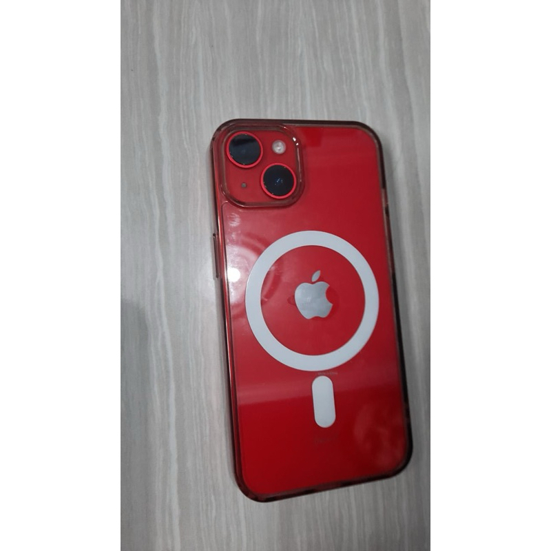 hp apple iphone 14 red ibox 6/128 gb 5G fullset bandung