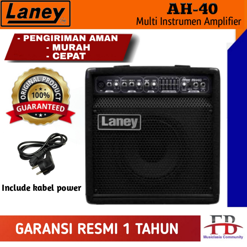 Laney AH40 Multi Instrument Amplifier / AH 40 / A H40 ampli drum ampli gitar ampli keyboard ampli mi