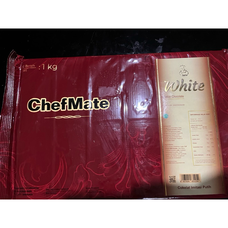 

Chefmate White Chocolate Compound 1 kg