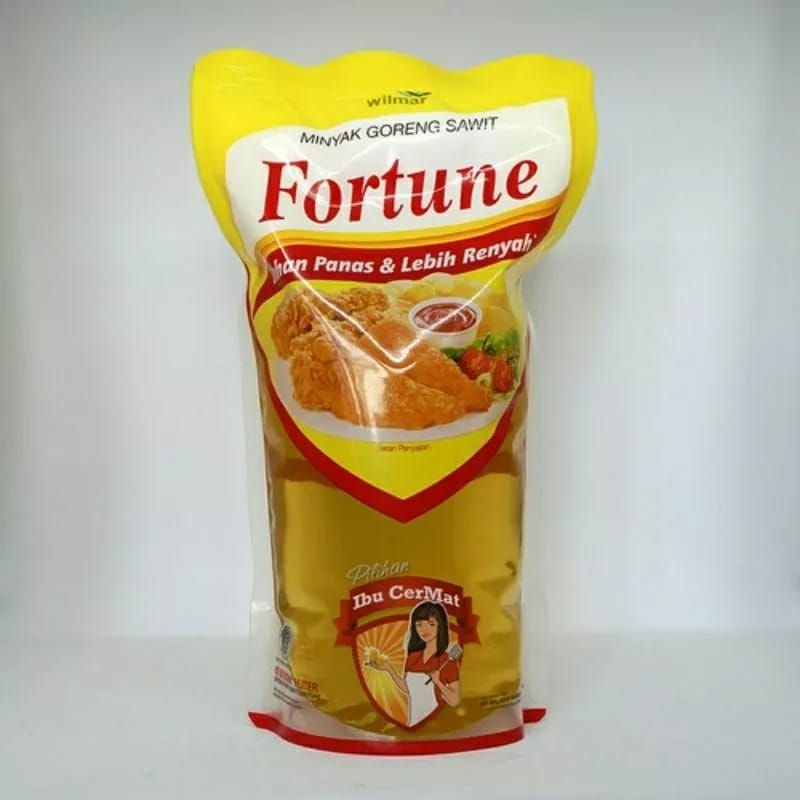 

Minyak Goreng FORTUNE kemasan pouch 1 Liter