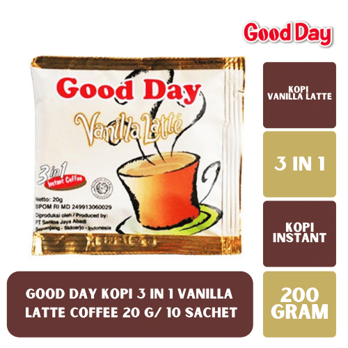 

Good day vanila latte 5 bundle @20 gram