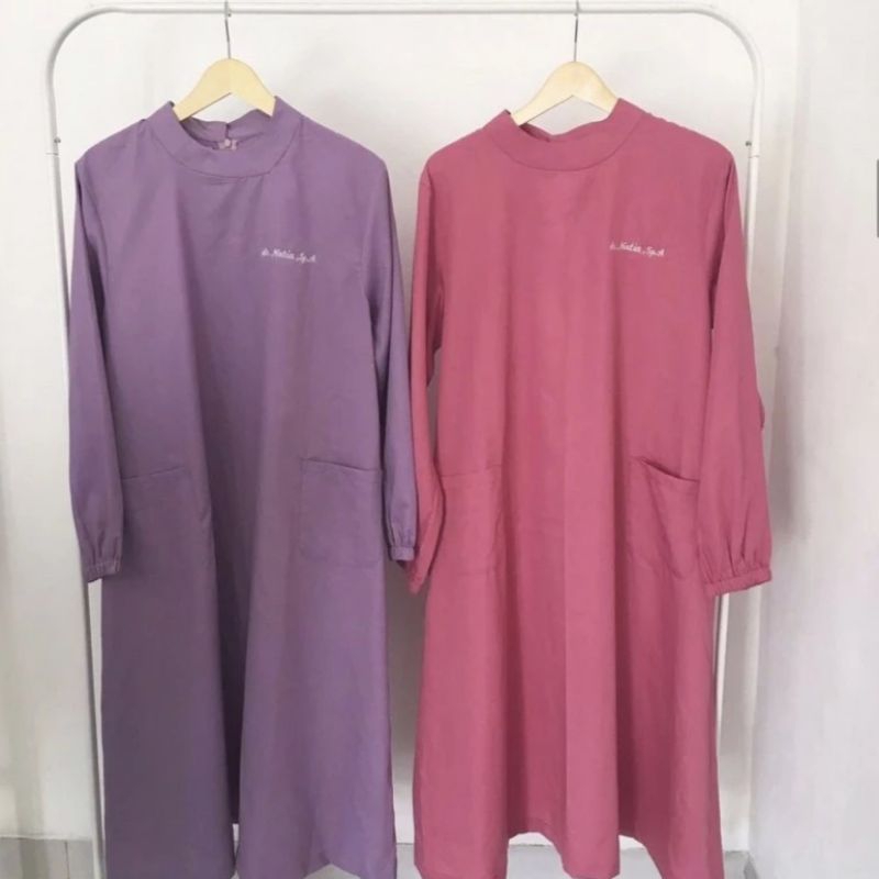 Apd gown / Nakes / baju dinas OK /baju Nakes Ok