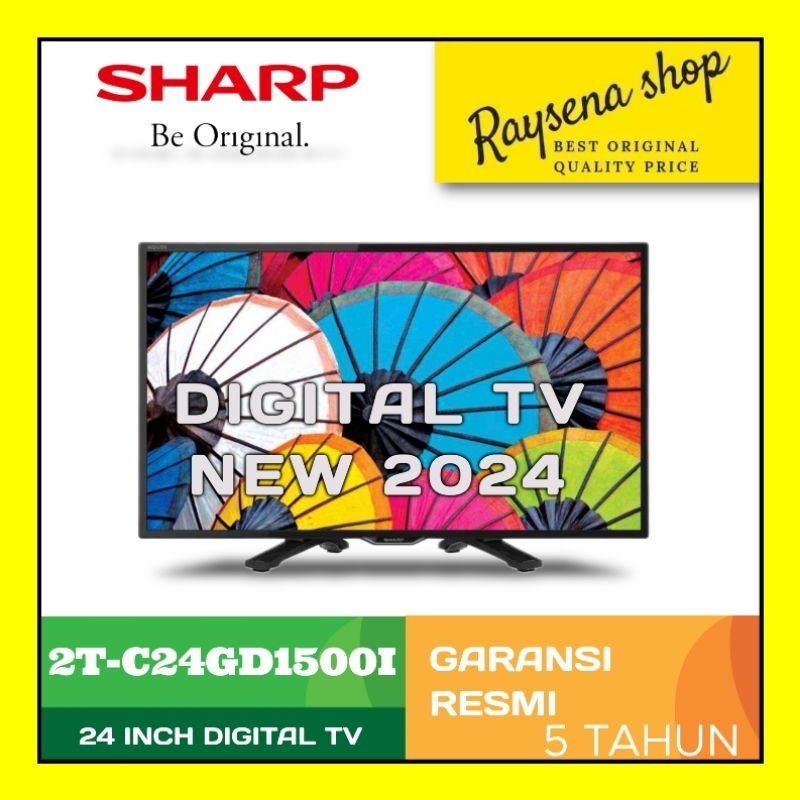 TV SHARP 24inch LED 24GD1500I (HD-Digital TV)