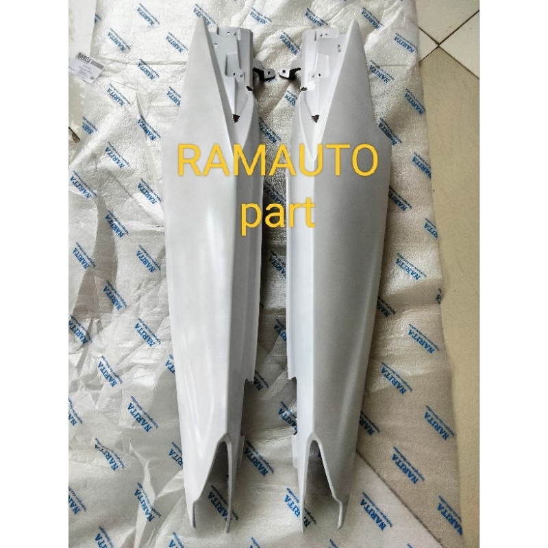 cover body#body belakang#MX NEW 135#yamaha jupiter warna putih
