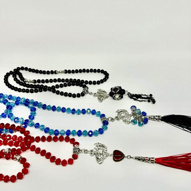 TASBIH 99 KRISTAL DAN BATU