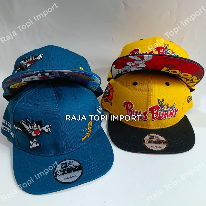 TOPI SNAPBACK LOONEY TUNES PREMIUM IMPORT - KOLEKSI TOPI LOONEY TUNES - TOPI SPACE JUMP - TOPI KARTU
