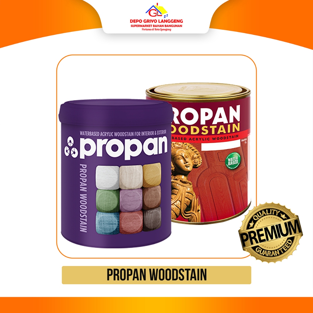 PROPAN WOODSTAIN CAT KAYU PLITUR KAYU CAT PLITUR