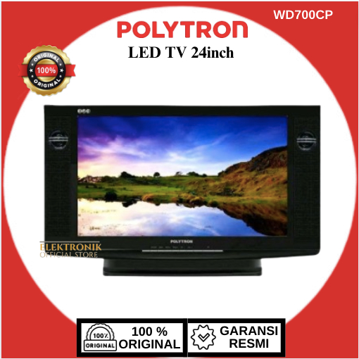 POLYTRON LED TV 24inch 24V123/24V123/24V123/24V123/24V123/24V123/24V123/ LED TV  POLYTRON TERMURAH/P