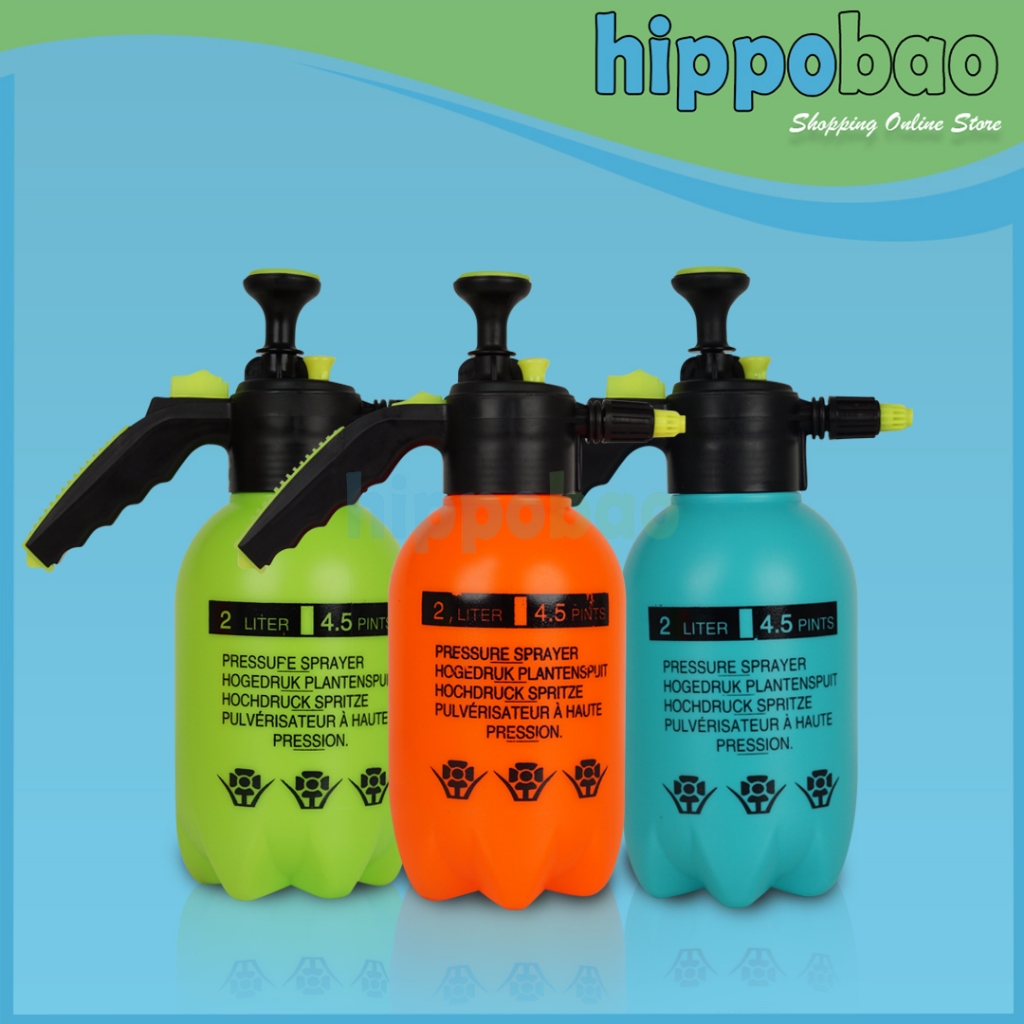 HIPPOBAO - 2 Liter Sprayer/semprotan air tanaman burung disinfektan (Kepala Besar)
