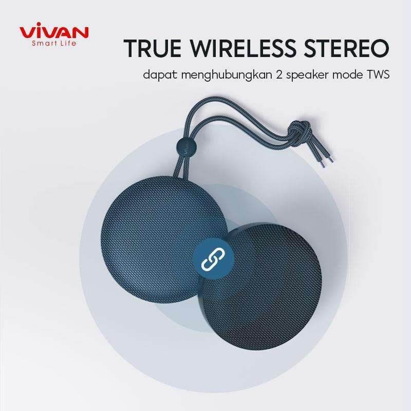 SPEAKER BLUETOOTH VIVAN VS2 SPEAKER BLUETOOTH SPEAKER PORTABLE SPEAKER
