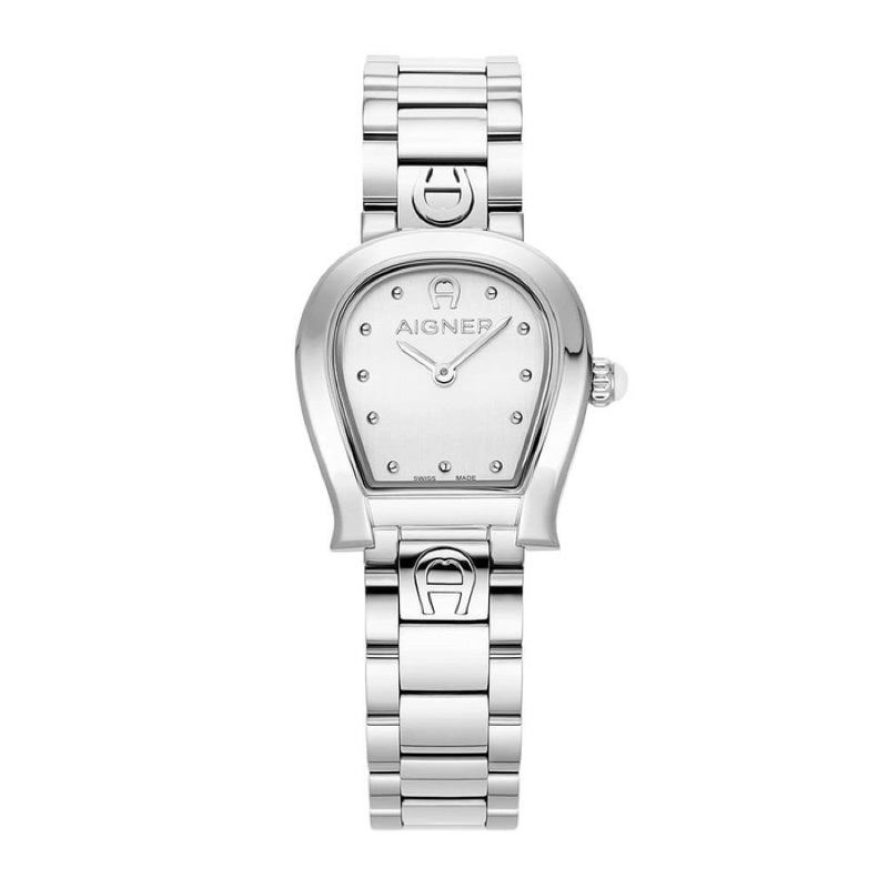 Jam Tangan Wanita Aigner Ancona AGW.248001 Silver Swiss Made