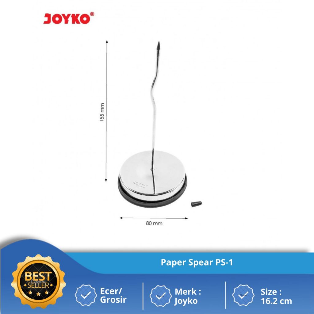 

Paper Spear Tusukan Nota / Kertas PS-1 Joyko