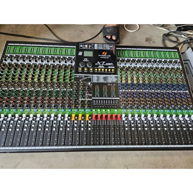 MIXER PHASELAB HARITAGE 24 CHANNEL / Mixer Phase lab Haritage 24channel original