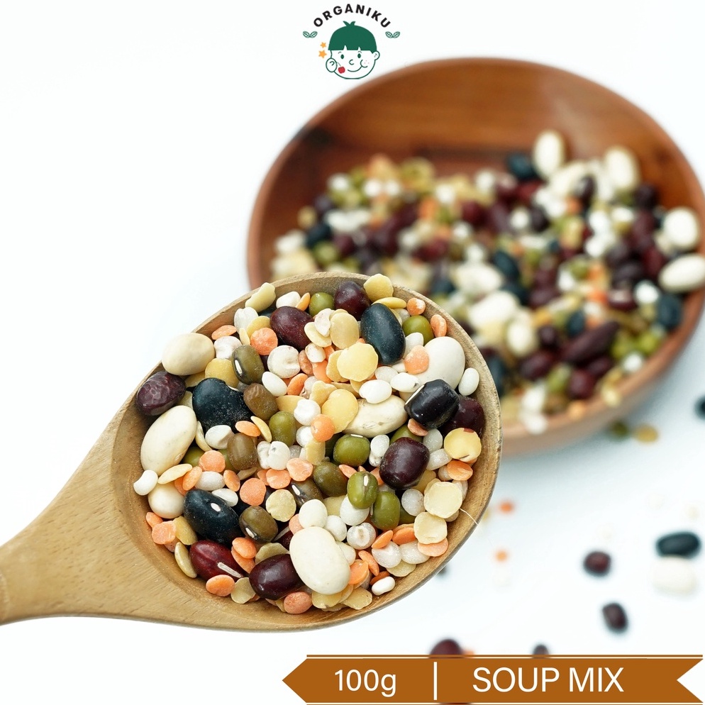 

Best product Organic Soup Bean Campuran Kacang Organik 1gr RPW