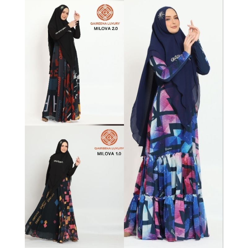 MILOVA DAN HURI | QAIREENA | GAMIS