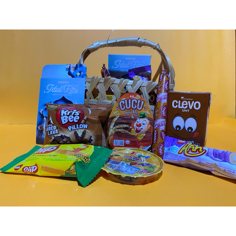 

Hampers Lebaran / Hampers Snack Lebaran Anak / THR Anak/Hampers Ulang Tahun