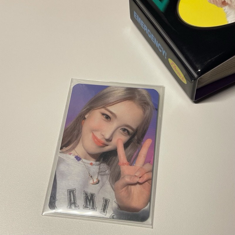 weeekly jaehee jump tarot we play pc photocard album