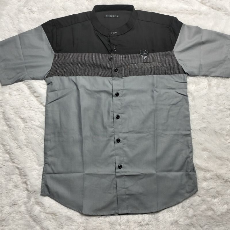 Ilnaaf Baju Koko Dewasa Lengan Pendek Toyobo