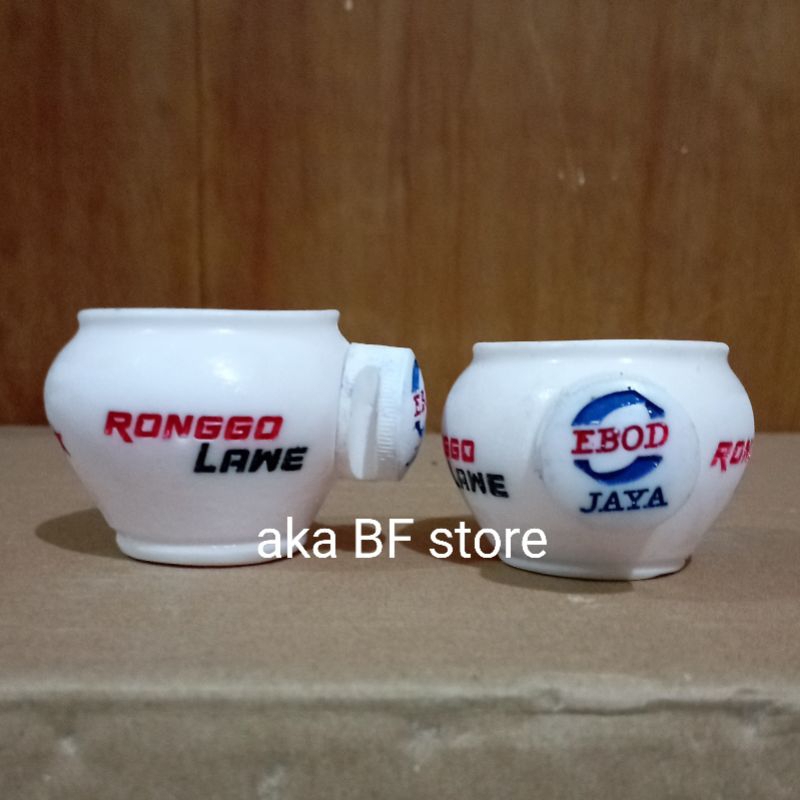 cepuk Ebod ronggolawe tempat makan minum burung 2 pcs
