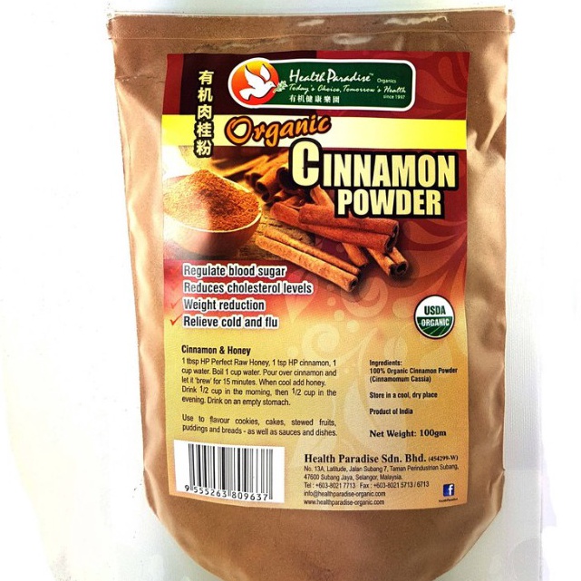 

Best product Health Paradise Organic Cinnamon Powder 1g JV