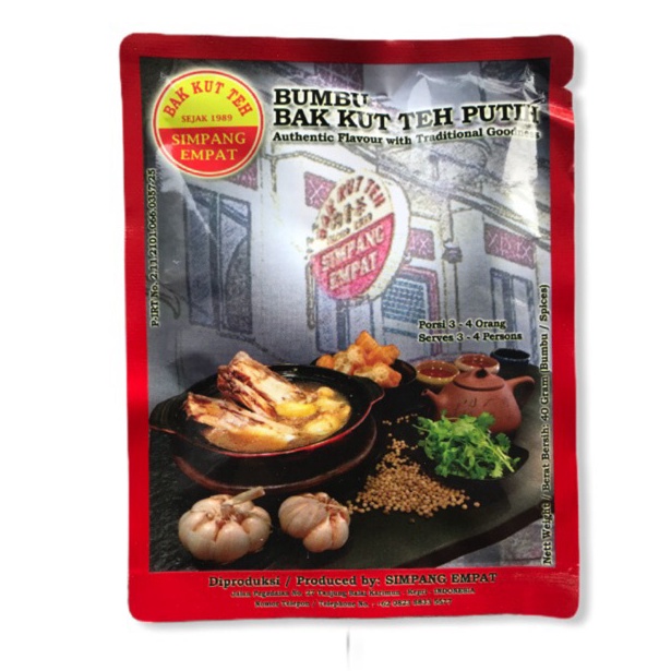 

Terkini Bumbu Bak Kut Teh Putih Simpang Empat 4g L7S