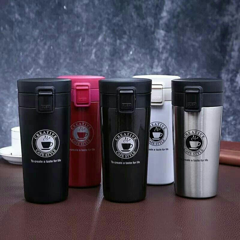 Thermos Kecil Mini Termos kopi Stainless Steel Vacum Tumbler 380ml / Termos kopi / termos suhu / ter