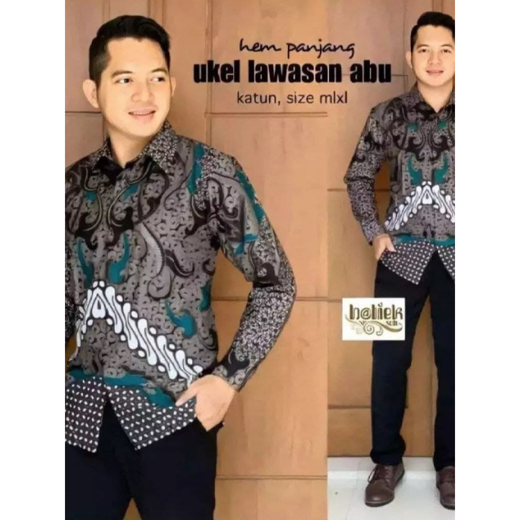 Kemeja Batik Pria Lengan Pendek Baju Batik Pria Dewasa Jumbo Murah Kemeja Pria Hem Batik Pria Keren 