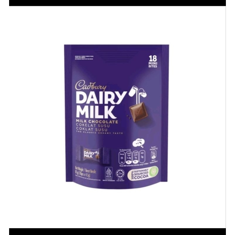 

CADBURY COKELAT SHAREBAG Isi 15x pack (Family pack)